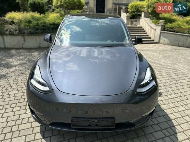 Серый Тесла Model Y, объемом двигателя 0 л и пробегом 55 тыс. км за 25100 $, фото 12 на Automoto.ua