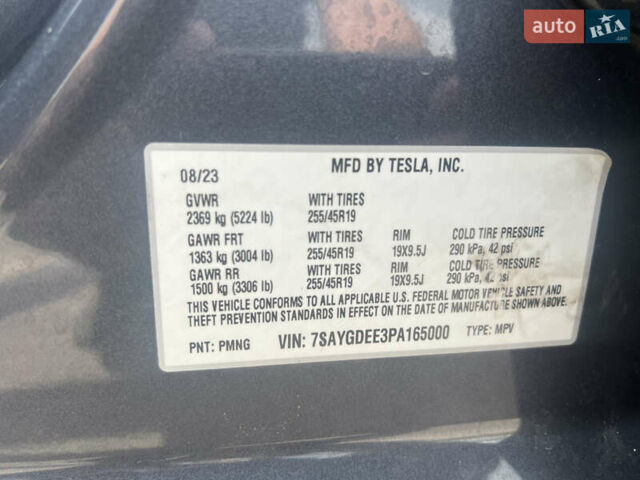 Серый Тесла Model Y, объемом двигателя 0 л и пробегом 40 тыс. км за 29990 $, фото 14 на Automoto.ua