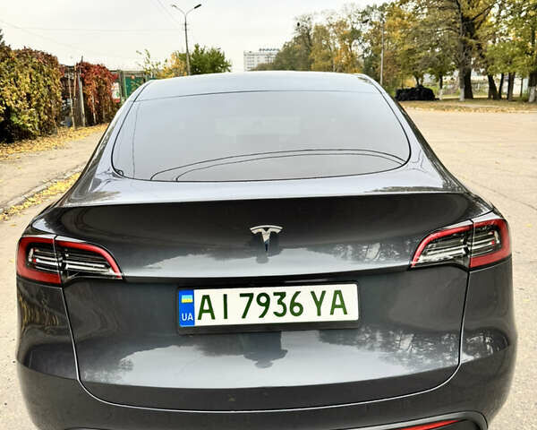 Тесла Model Y 2023 в Белой Церкве на Automoto.ua Серый Тесла Model Y, объемом двигателя 0 л и пробегом 19 тыс. км за 26900 $, фото 6 на Automoto.ua