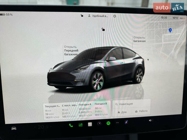 Серый Тесла Model Y, объемом двигателя 0 л и пробегом 30 тыс. км за 32000 $, фото 9 на Automoto.ua