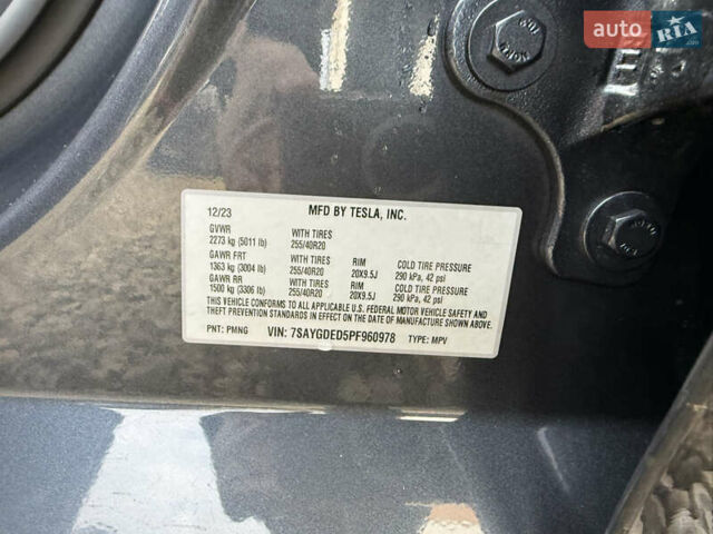 Сірий Тесла Model Y, об'ємом двигуна 0 л та пробігом 28 тис. км за 27900 $, фото 61 на Automoto.ua
