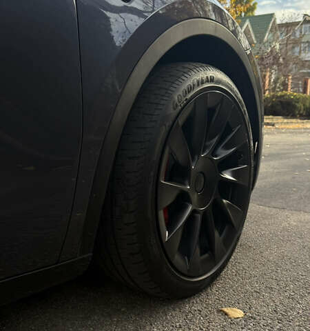 Серый Тесла Model Y, объемом двигателя 0 л и пробегом 25 тыс. км за 30500 $, фото 5 на Automoto.ua