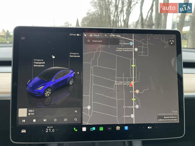 Серый Тесла Model Y, объемом двигателя 0 л и пробегом 35 тыс. км за 29200 $, фото 44 на Automoto.ua