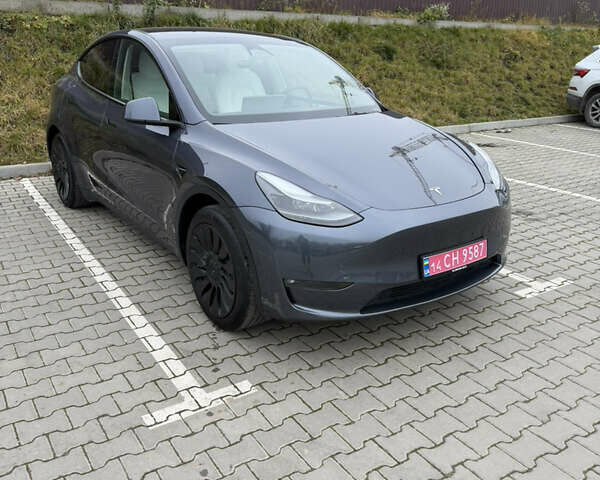 Серый Тесла Model Y, объемом двигателя 0 л и пробегом 64 тыс. км за 27300 $, фото 3 на Automoto.ua