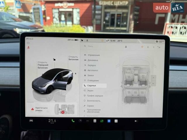 Серый Тесла Model Y, объемом двигателя 0 л и пробегом 20 тыс. км за 42900 $, фото 28 на Automoto.ua