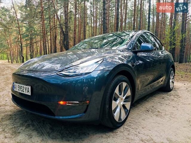 Серый Тесла Model Y, объемом двигателя 0 л и пробегом 15 тыс. км за 27100 $, фото 2 на Automoto.ua