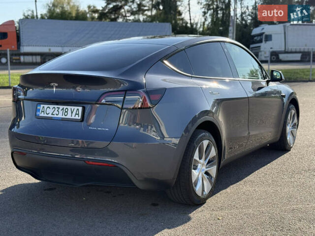 Серый Тесла Model Y, объемом двигателя 0 л и пробегом 46 тыс. км за 28300 $, фото 10 на Automoto.ua