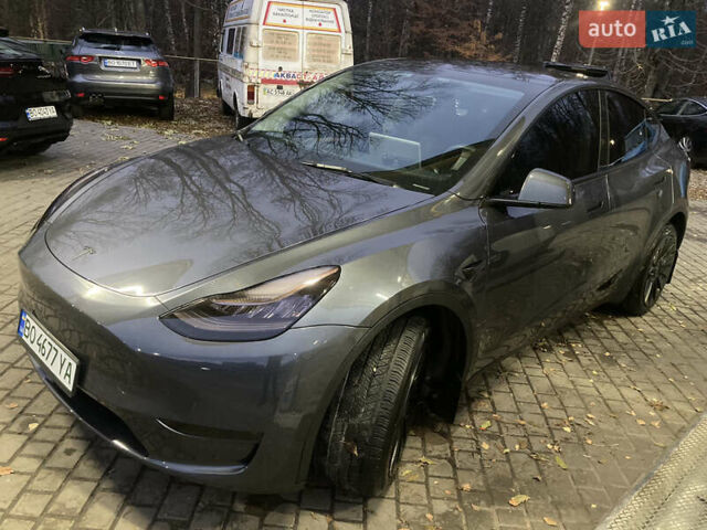 Серый Тесла Model Y, объемом двигателя 0 л и пробегом 8 тыс. км за 29300 $, фото 9 на Automoto.ua