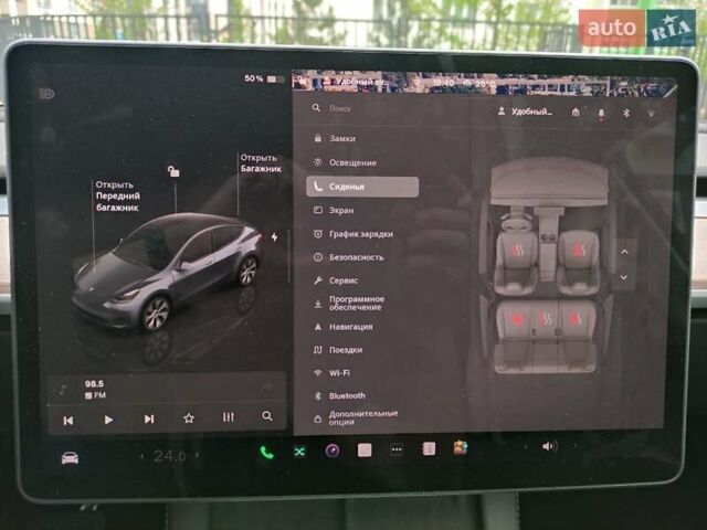 Серый Тесла Model Y, объемом двигателя 0 л и пробегом 15 тыс. км за 27100 $, фото 21 на Automoto.ua
