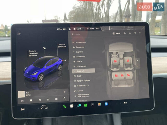 Серый Тесла Model Y, объемом двигателя 0 л и пробегом 35 тыс. км за 29200 $, фото 40 на Automoto.ua