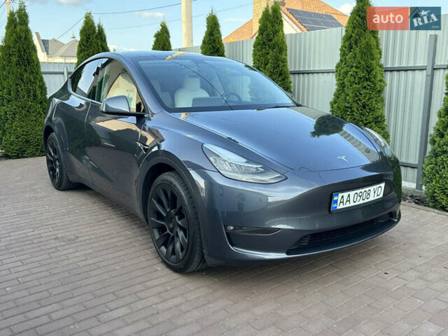 Серый Тесла Model Y, объемом двигателя 0 л и пробегом 55 тыс. км за 29500 $, фото 28 на Automoto.ua