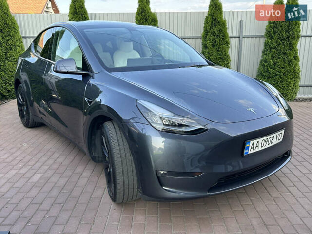 Серый Тесла Model Y, объемом двигателя 0 л и пробегом 55 тыс. км за 29500 $, фото 30 на Automoto.ua
