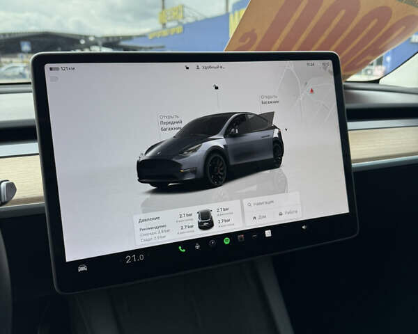 Серый Тесла Model Y, объемом двигателя 0 л и пробегом 71 тыс. км за 28900 $, фото 12 на Automoto.ua