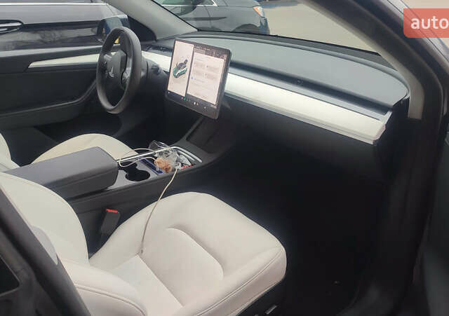 Серый Тесла Model Y, объемом двигателя 0 л и пробегом 31 тыс. км за 26999 $, фото 7 на Automoto.ua