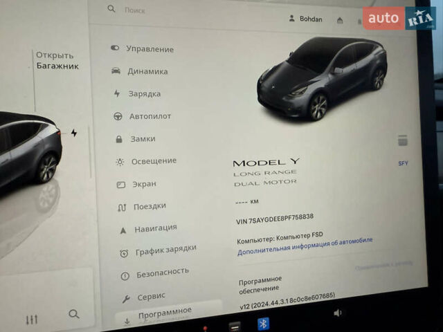 Серый Тесла Model Y, объемом двигателя 0 л и пробегом 32 тыс. км за 24900 $, фото 18 на Automoto.ua