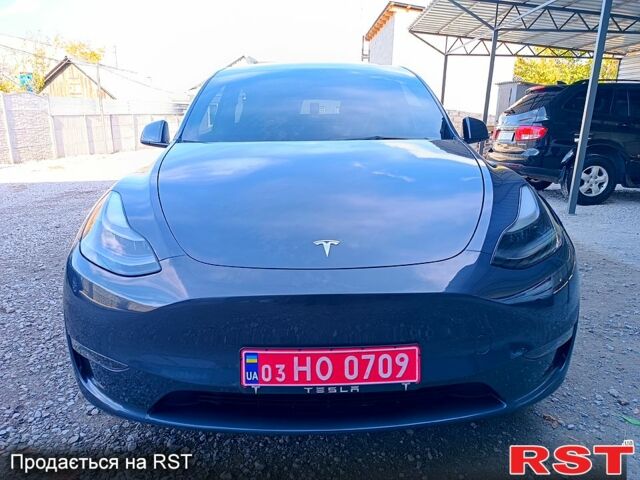 Серый Тесла Model Y, объемом двигателя 0.33 л и пробегом 43 тыс. км за 33333 $, фото 1 на Automoto.ua