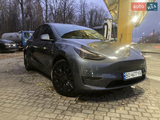 Серый Тесла Model Y, объемом двигателя 0 л и пробегом 8 тыс. км за 29300 $, фото 10 на Automoto.ua