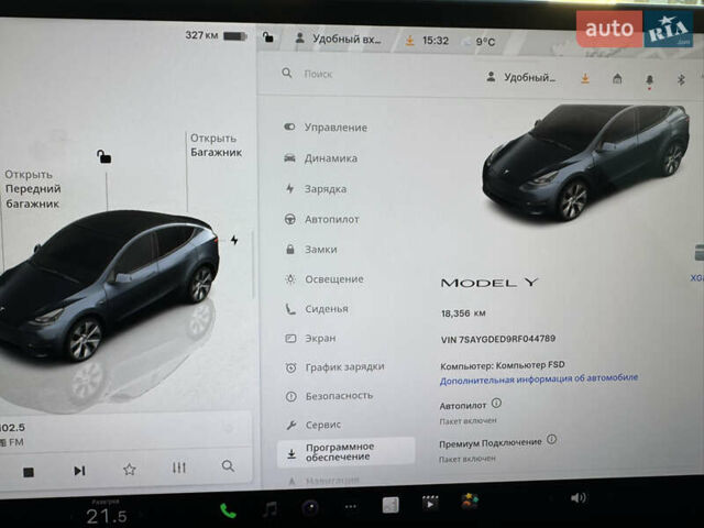 Сірий Тесла Model Y, об'ємом двигуна 0 л та пробігом 18 тис. км за 25500 $, фото 19 на Automoto.ua