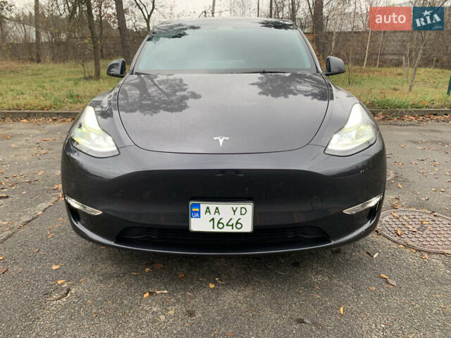 Серый Тесла Model Y, объемом двигателя 0 л и пробегом 35 тыс. км за 32900 $, фото 7 на Automoto.ua