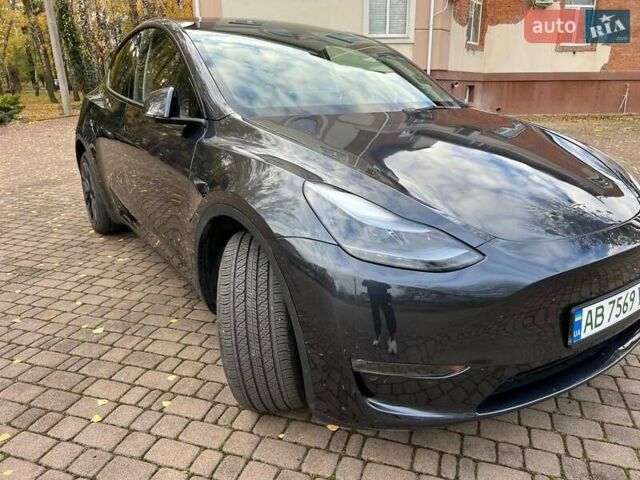 Серый Тесла Model Y, объемом двигателя 0 л и пробегом 4 тыс. км за 29900 $, фото 8 на Automoto.ua