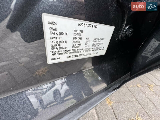 Серый Тесла Model Y, объемом двигателя 0 л и пробегом 8 тыс. км за 31999 $, фото 20 на Automoto.ua
