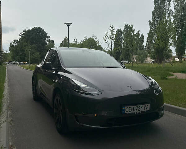 Серый Тесла Model Y, объемом двигателя 0 л и пробегом 15 тыс. км за 34500 $, фото 4 на Automoto.ua