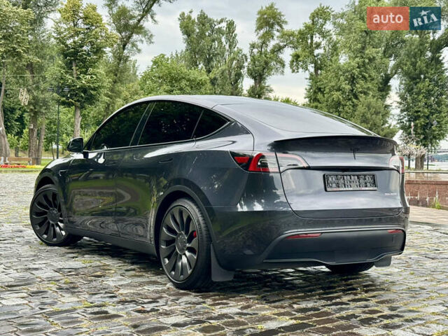 Серый Тесла Model Y, объемом двигателя 0 л и пробегом 7 тыс. км за 33999 $, фото 72 на Automoto.ua