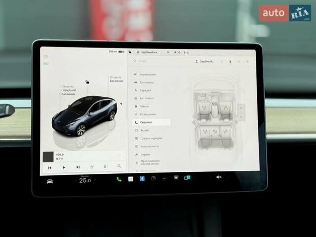 Сірий Тесла Model Y, об'ємом двигуна 0 л та пробігом 14 тис. км за 36999 $, фото 19 на Automoto.ua