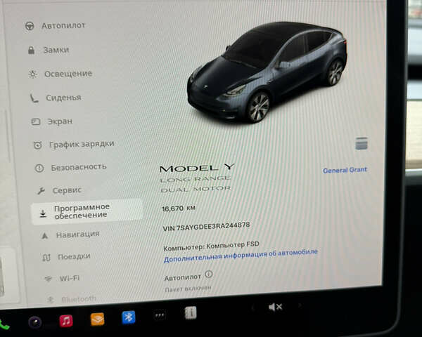 Сірий Тесла Model Y, об'ємом двигуна 0 л та пробігом 16 тис. км за 32900 $, фото 17 на Automoto.ua