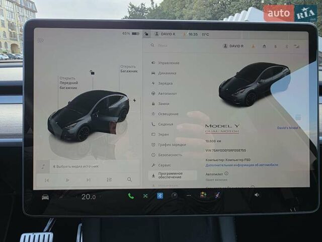 Сірий Тесла Model Y, об'ємом двигуна 0 л та пробігом 19 тис. км за 34900 $, фото 29 на Automoto.ua