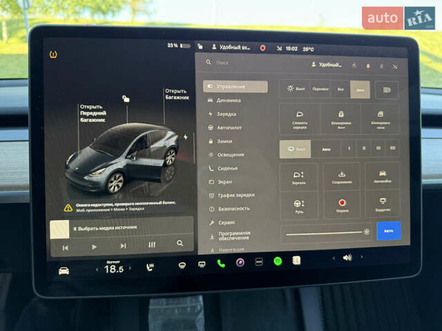 Серый Тесла Model Y, объемом двигателя 0 л и пробегом 23 тыс. км за 29800 $, фото 20 на Automoto.ua