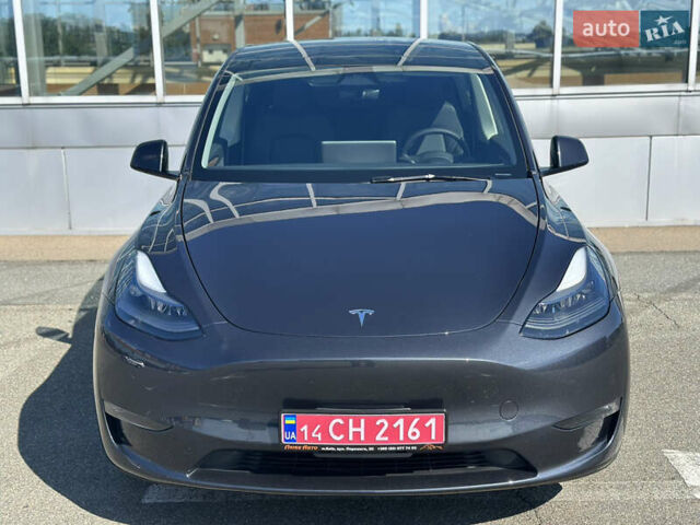 Серый Тесла Model Y, объемом двигателя 0 л и пробегом 1 тыс. км за 35490 $, фото 58 на Automoto.ua