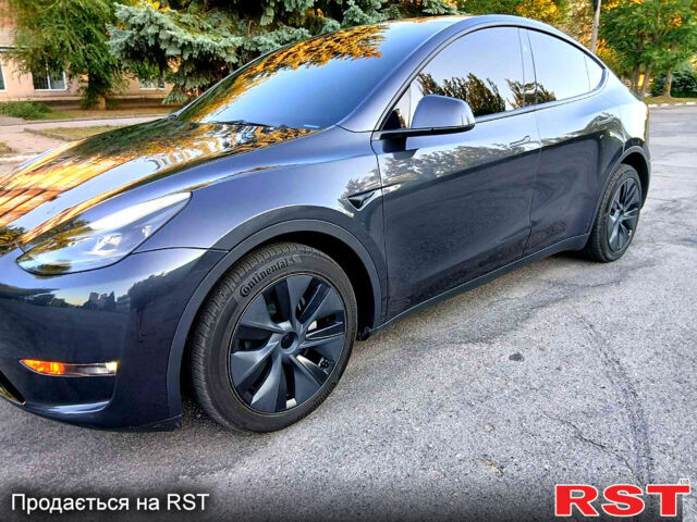 Серый Тесла Model Y, объемом двигателя 0.38 л и пробегом 6 тыс. км за 27000 $, фото 3 на Automoto.ua