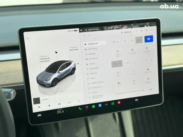 Серый Тесла Model Y, объемом двигателя 0 л и пробегом 7 тыс. км за 28480 $, фото 20 на Automoto.ua