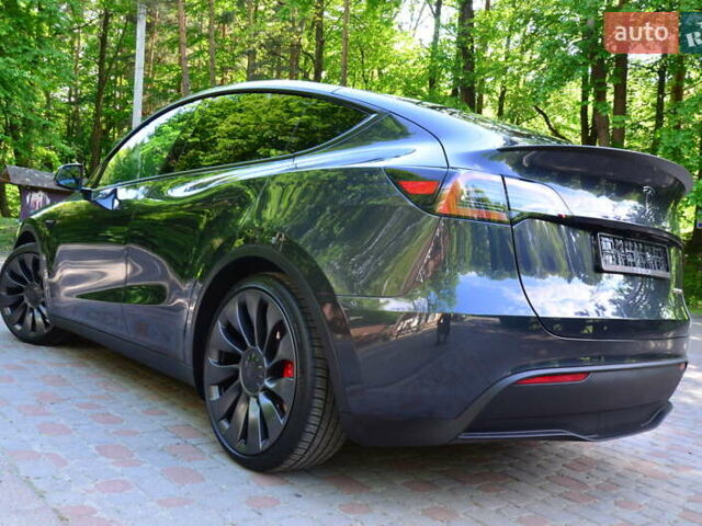 Серый Тесла Model Y, объемом двигателя 0 л и пробегом 51 тыс. км за 35800 $, фото 28 на Automoto.ua