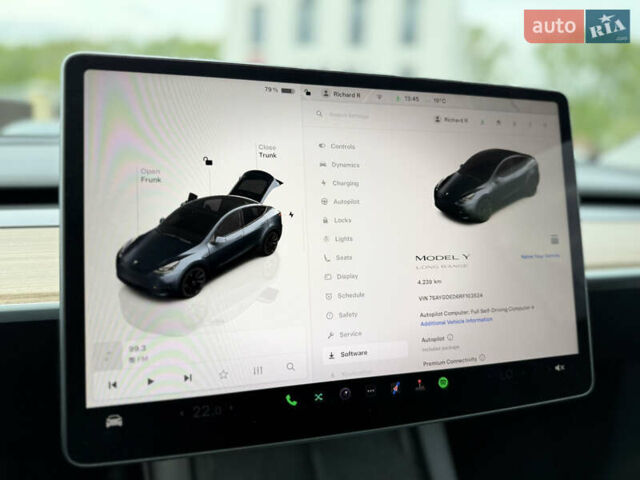 Серый Тесла Model Y, объемом двигателя 0 л и пробегом 4 тыс. км за 28400 $, фото 36 на Automoto.ua