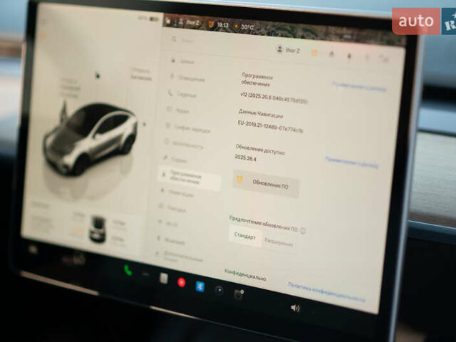 Сірий Тесла Model Y, об'ємом двигуна 0 л та пробігом 12 тис. км за 32500 $, фото 44 на Automoto.ua