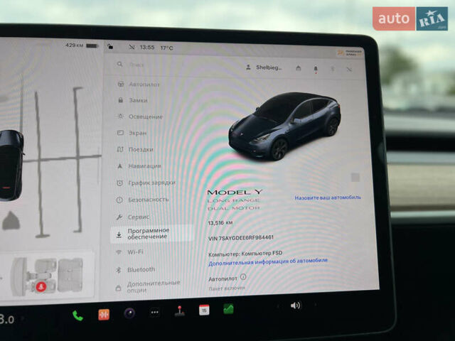 Серый Тесла Model Y, объемом двигателя 0 л и пробегом 13 тыс. км за 32999 $, фото 43 на Automoto.ua