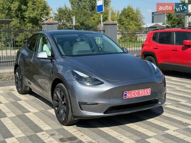 Сірий Тесла Model Y, об'ємом двигуна 0 л та пробігом 2 тис. км за 37777 $, фото 2 на Automoto.ua