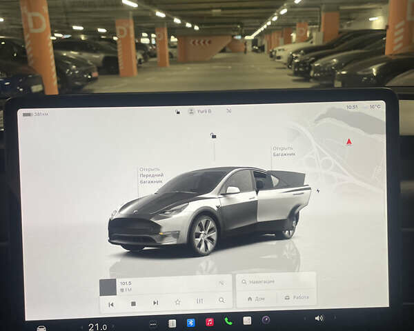 Серый Тесла Model Y, объемом двигателя 0 л и пробегом 15 тыс. км за 31999 $, фото 12 на Automoto.ua