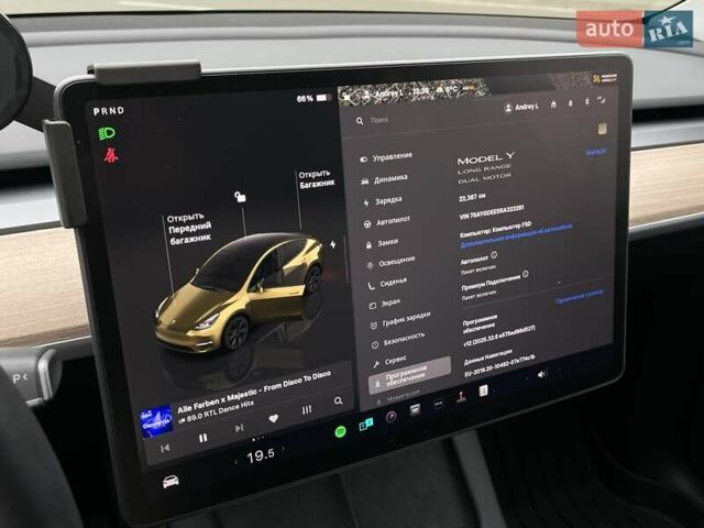 Серый Тесла Model Y, объемом двигателя 0 л и пробегом 22 тыс. км за 34700 $, фото 26 на Automoto.ua