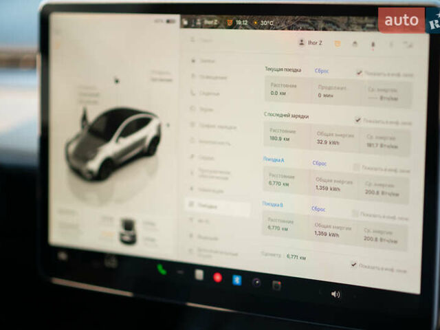 Сірий Тесла Model Y, об'ємом двигуна 0 л та пробігом 12 тис. км за 32500 $, фото 42 на Automoto.ua