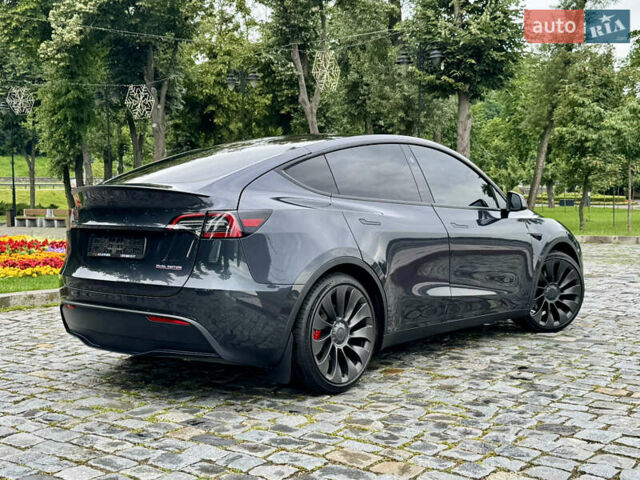 Серый Тесла Model Y, объемом двигателя 0 л и пробегом 7 тыс. км за 33999 $, фото 34 на Automoto.ua