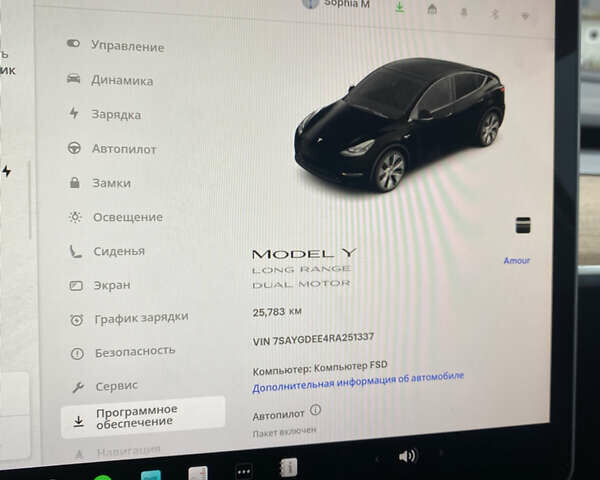 Серый Тесла Model Y, объемом двигателя 0 л и пробегом 25 тыс. км за 33900 $, фото 14 на Automoto.ua