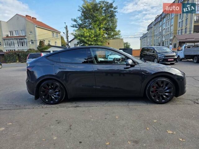 Сірий Тесла Model Y, об'ємом двигуна 0 л та пробігом 19 тис. км за 34900 $, фото 1 на Automoto.ua