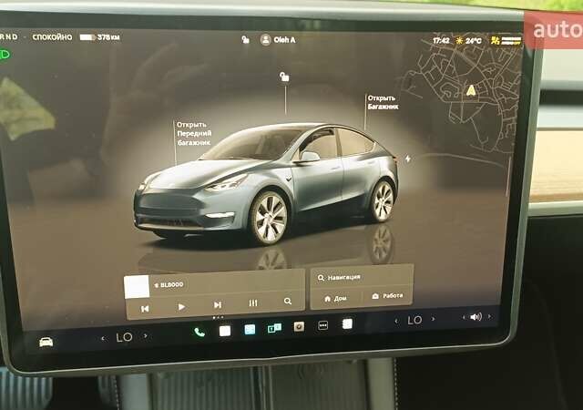 Серый Тесла Model Y, объемом двигателя 0 л и пробегом 20 тыс. км за 29600 $, фото 22 на Automoto.ua