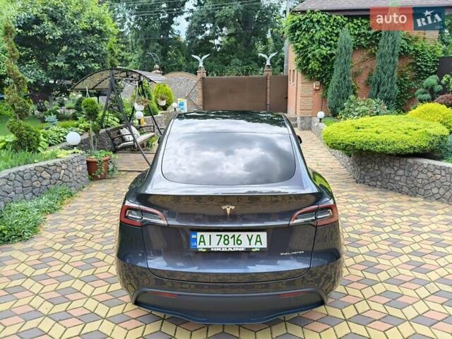 Серый Тесла Model Y, объемом двигателя 0 л и пробегом 16 тыс. км за 26200 $, фото 6 на Automoto.ua
