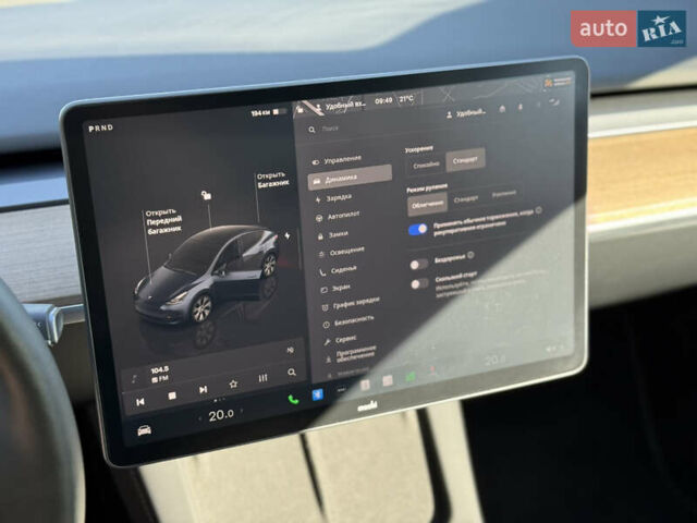 Серый Тесла Model Y, объемом двигателя 0 л и пробегом 12 тыс. км за 29500 $, фото 37 на Automoto.ua