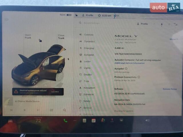 Серый Тесла Model Y, объемом двигателя 0 л и пробегом 6 тыс. км за 25000 $, фото 8 на Automoto.ua