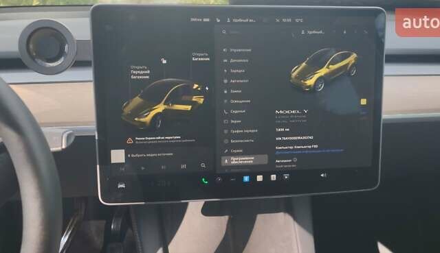 Серый Тесла Model Y, объемом двигателя 0 л и пробегом 7 тыс. км за 28000 $, фото 1 на Automoto.ua